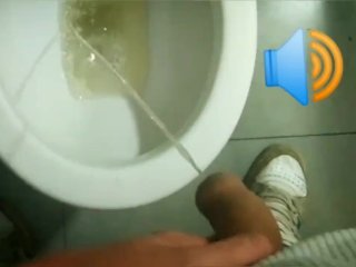 Pre Cum Previous A One Strong Male Pissing