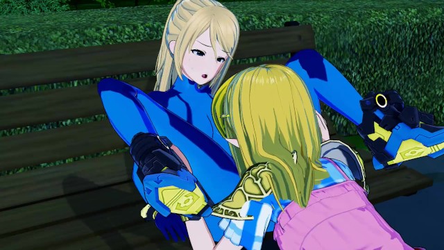 Zelda and Samus Eat Each Other Out