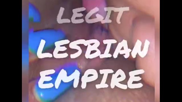 LegitLesbianEmpire : My EX eating my pussy (Stud and femme) Ebony lesbians 