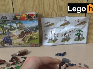 This Lego triceratops_with missiles on its back will make you cum in_2 mins