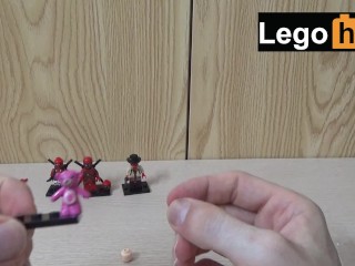 I came twice while_making this video about Deadpool_Lego minifigures