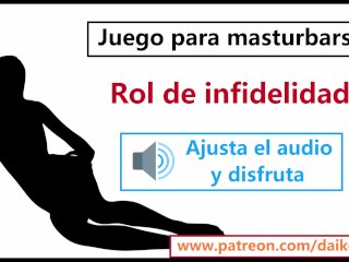 JOI Español, Doble Infidelidad +_Juegos Para_Masturbarse.