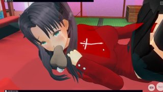 Hentai Horny Rin Tohsaka Wants You're Dick Cm3D2 Fate Stay Night