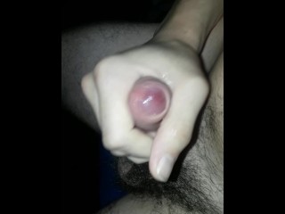 Spitting And Pulling The Foreskin_Back On My Big Dick Then Cumming