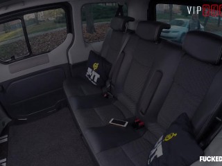 VIPSEXVAULT - Taxi Driver Cums Multiple Times In A Hot Young_Pussy