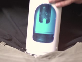 Robot Sex Machine. Robotic Fleshlight. Leten_male sex toyblowjob machine