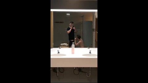 gay porn straight guy gets head in bathroom