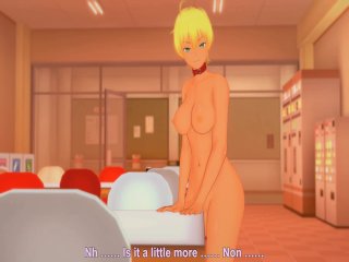 (3D Hentai)(Food Wars!: Shokugeki No Soma) Ikumi Mito Masturbation (食戟のソーマ)