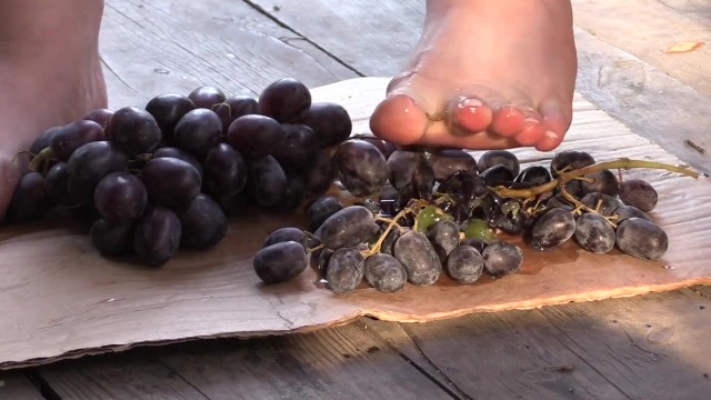 640px x 360px - Crush Grapes with Bare Feet - Pornhub.com