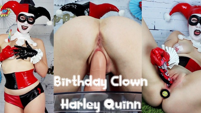 Latex Fetish Porn Clown - Harley Quinn Birthday Clown TEASER OmankoVivi Creampie Panty Stuffing Clown  - Pornhub.com