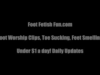 Femdom Foot Fetish And_Toe Sucking Porn