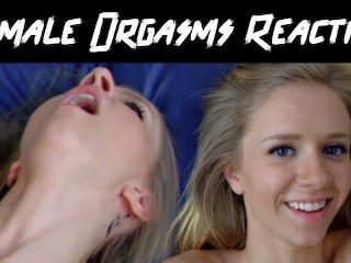 Smiling Girl Orgasm Porn - GIRL REACTS TO FEMALE ORGASMS - HONEST PORN REACTIONS (AUDIO) - HPR02