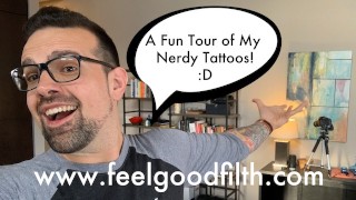 A Tour Of My Nerdy Tattoos Space Math Science SFW 2 Full Sleeves