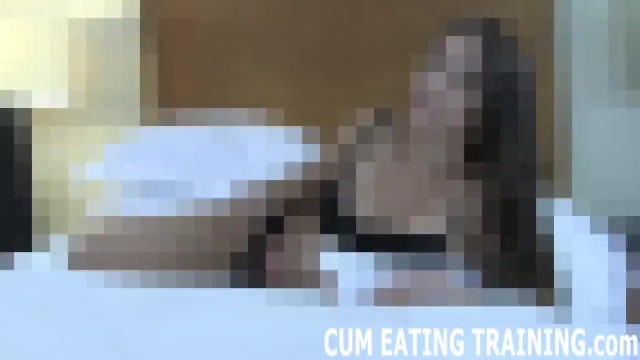 Cum Eating Fetish And POV Femdom Porn