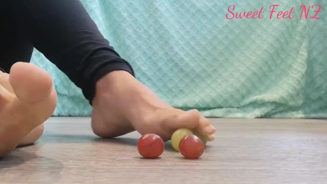 Grape Squashing with Sexy Feet 11