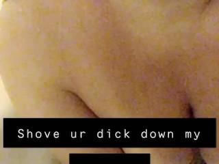Try not to cumm_to all my_dirty snaps