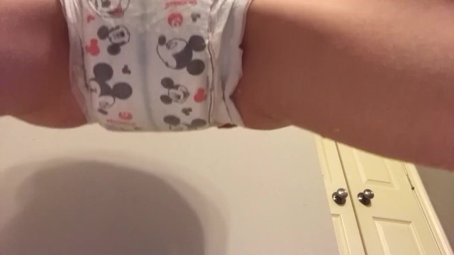Diaper girl soaks baby diaper until it leaks everywhere 17