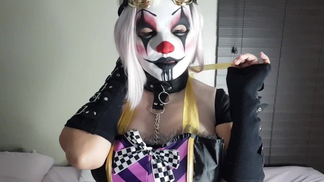 Girl Wearing Clown Mask gives you Jerk off Instructions POV: Mask Fetish -  Pornhub.com