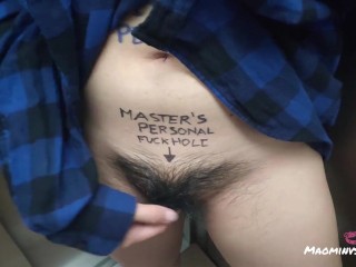 Chinese little sub loves body_writing and being 