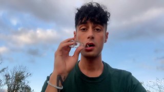 Public Humiliation Substitute Task Eat Your Master's Cum From A Bottle In Public