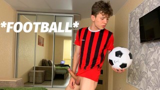 Big Dick Uncut Football 18 Y O & Winning Secret Training