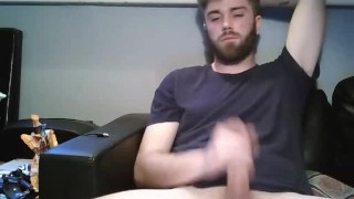 Sexy Teen Boy Cums In His Beard! - MattieBoyOfficial