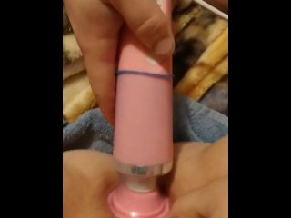 Pink Vibrator Fun