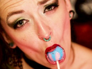 Lollipop Mouth Fetish