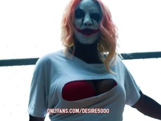 Fucking Joker Milf Doggystyle For Halloween
