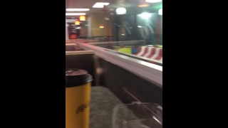 Trimmed Pussy Onlyfans Koeyprincess Dangerous Orgasm In Mcdonald's Throbbing Clit
