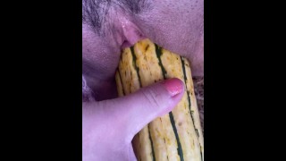 Outdoors GOURD Is Just Too Big For My Pussy HD 11Pro