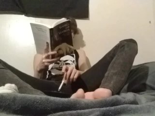 I Read, Listen To Music, Smoke, & Ignore While You Stare At My Socks & Feet