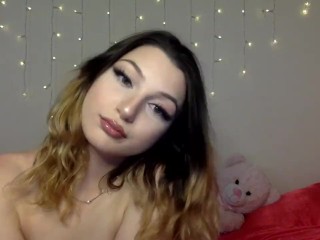 FULLY NAKED TEEN CAMGIRL_W/ GLASS BUTT PLUG CHATURBATE RECORDING