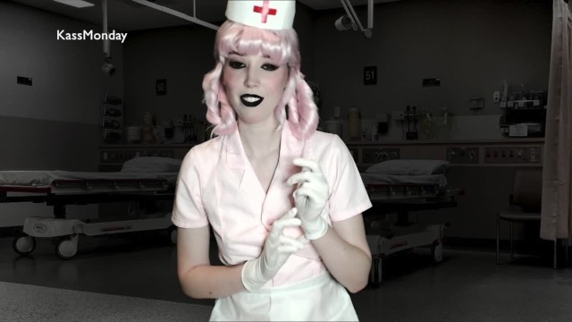 640px x 360px - Goth Nurse Joy gives you a Prostate Exam - Pornhub.com