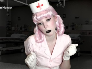 Goth NurseJoy Gives You a Prostate Exam
