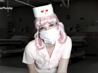 Goth Nurse Joy Gives You a_Prostate Exam