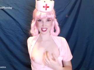 Nurse Joy Webcam Sex After_A Long Day GFE POV