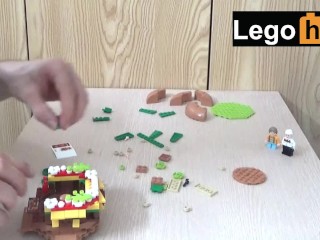 Your stepsister will love my Legohamburger stand (building in real time)