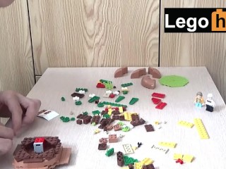 Your stepsister will love_my Lego hamburger stand (speedbuild)