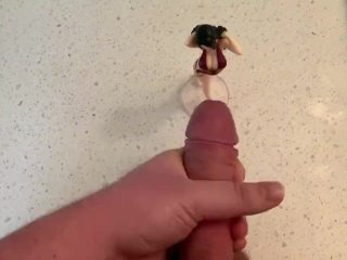 Figurine_Cream: Cumming on a Boa Hancock_One Piece Anime Figure!