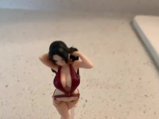 Figurine Cream: Cumming on a Boa Hancock_One Piece_anime figure!