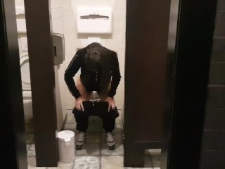 Caught In The Men's Room And Fucked In The Mouth