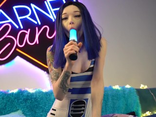 POV_sex with detroid.R2D2 Sucks a dick and getsit in ass(Short video)