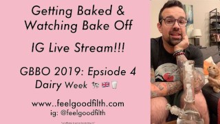 Admiral Being Extremely Cute While Getting Baked And Watching Bake Off LIVE 2019 Ep 4