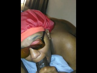 Deepthroat With Shades On