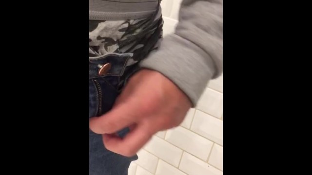 640px x 360px - Public Urinal Teen Pulls out Uncut Dick Exposed Foreskin Admiration -  Pornhub.com