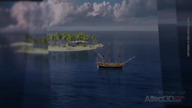 Big tits futanari pirates having sex in a hd animation