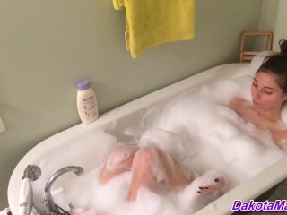 Kristina's Bath - - Voyuer Bathtime Soapy Wet Fetish