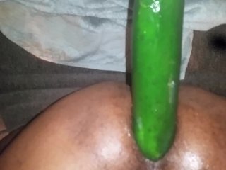 Had To Stop And Buy A Huge Cucumber To Tryout