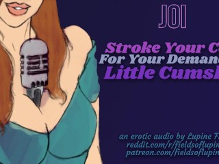 Stroke your cock for your_desperate little cumslut - EROTICAUDIO JOI